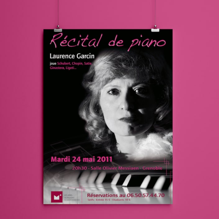 Affiche de concert A3