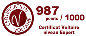 Typographic 987 points au Certificat Voltaire